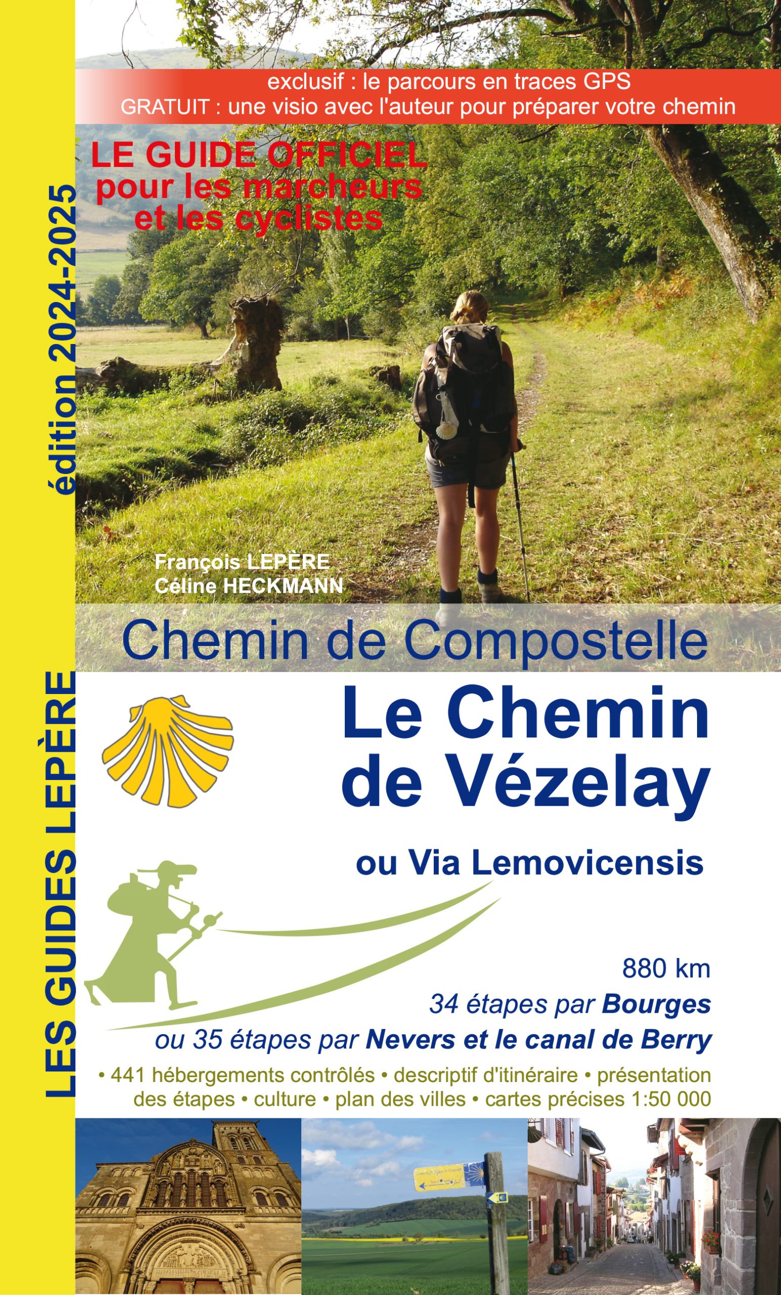 Guide Lepère chemin de Vézelay